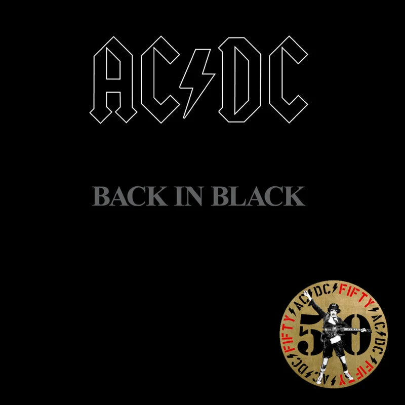 ACDC - Back in Black (Gold LP - 50º Aniversario)