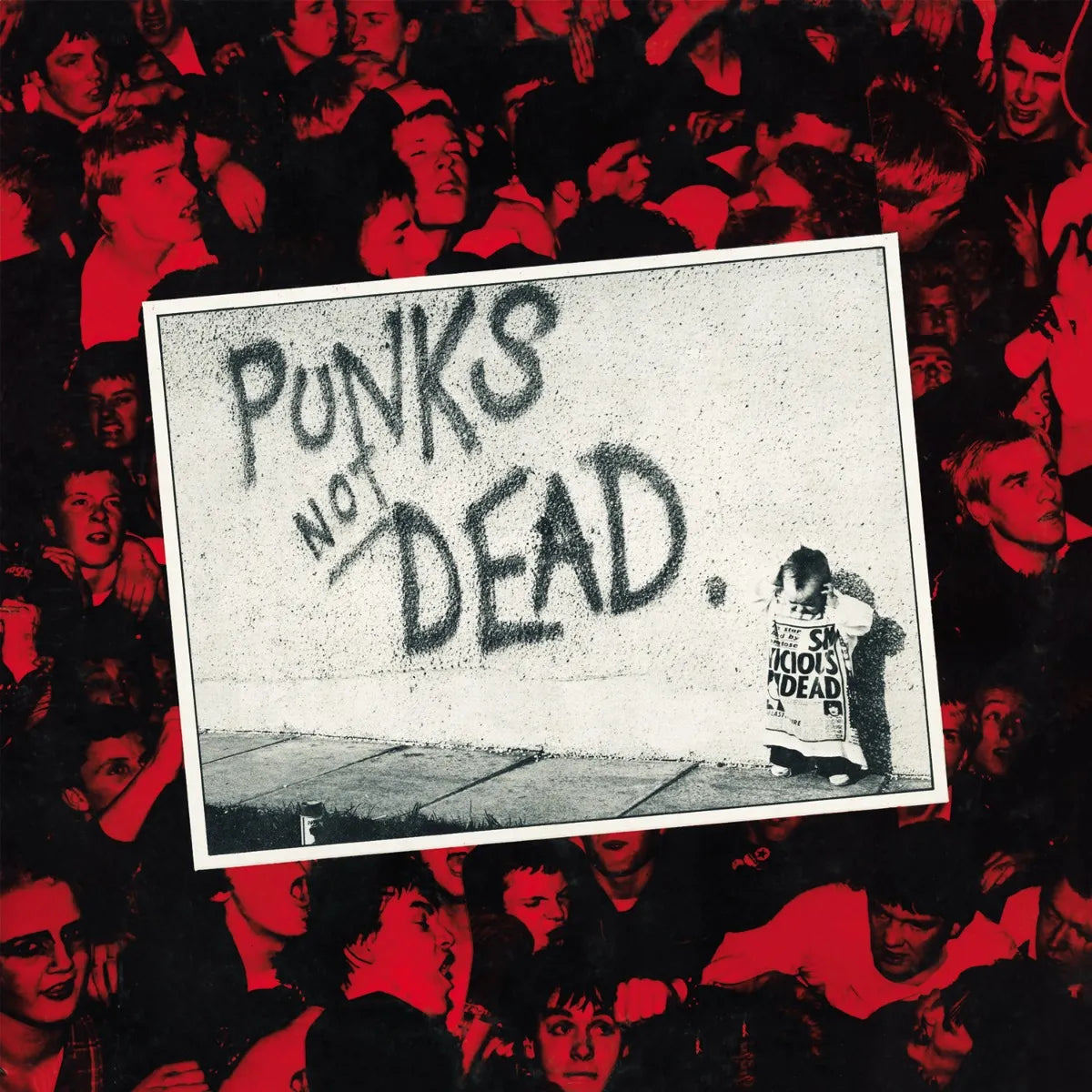 The Exploited - Punks Not Dead (Red/Black LP Gatefold - 45º Aniversario)